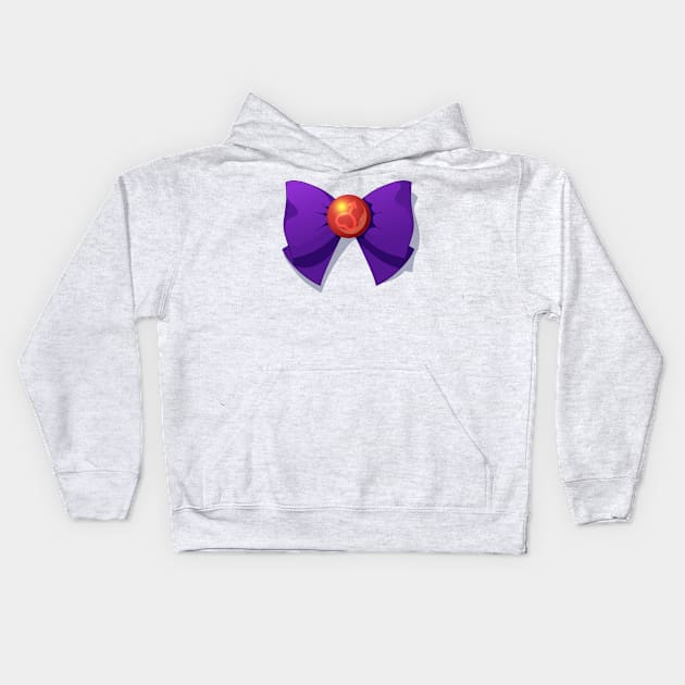 Sailor Mars transformation brooch Kids Hoodie by 3183martinat